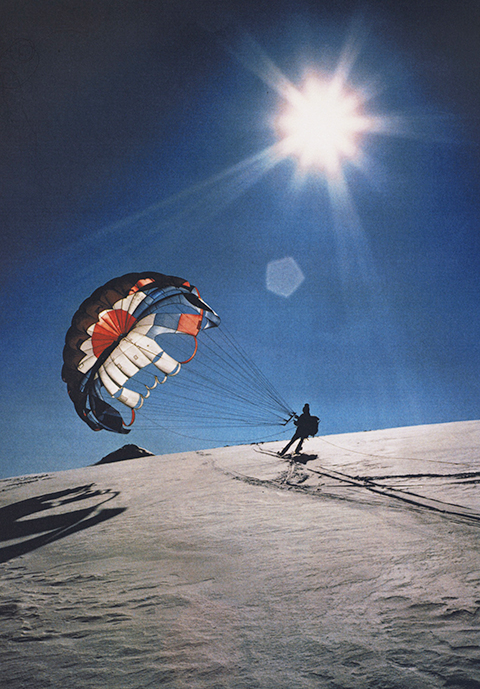 Segeln auf Gletschern